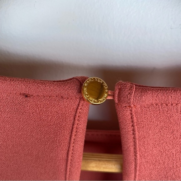 SALE 🛍️ MARC NEW YORK Andrew Marc coral blouse Womens size S - Picture 4 of 8